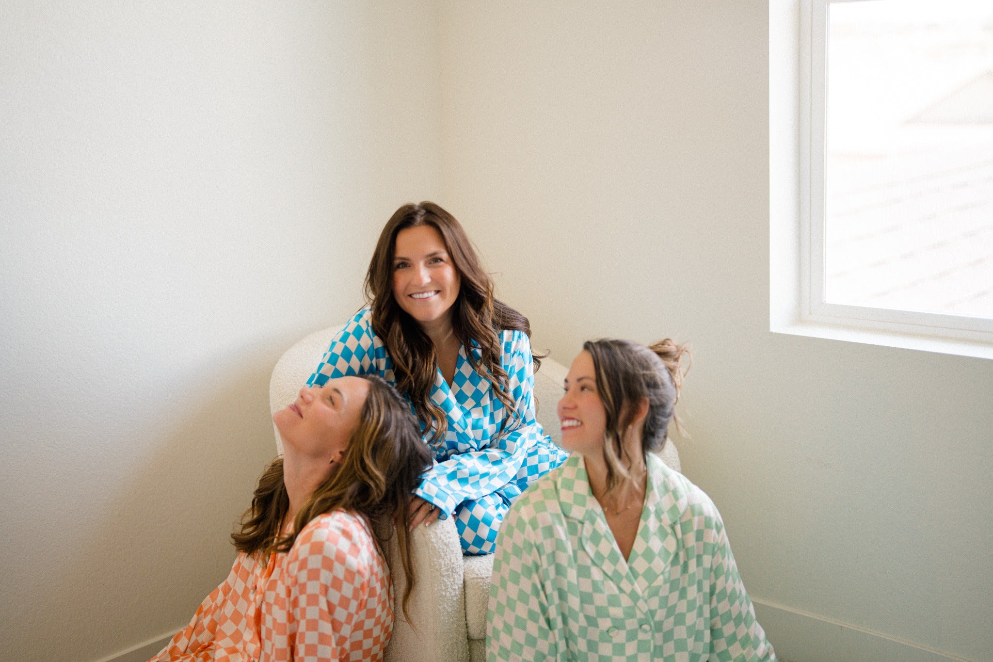 Friends together in The Market Wife collection