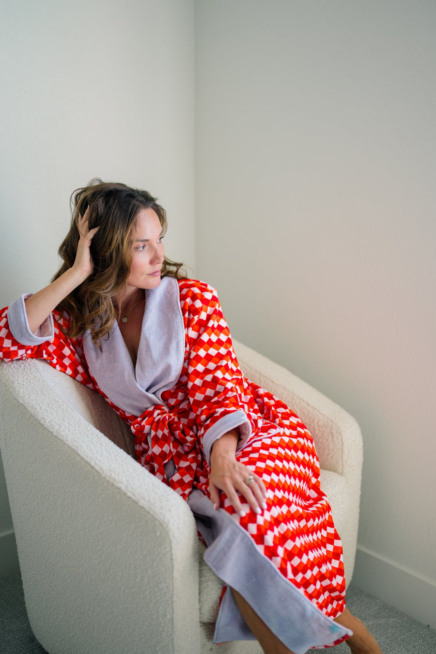 Argyle Robe