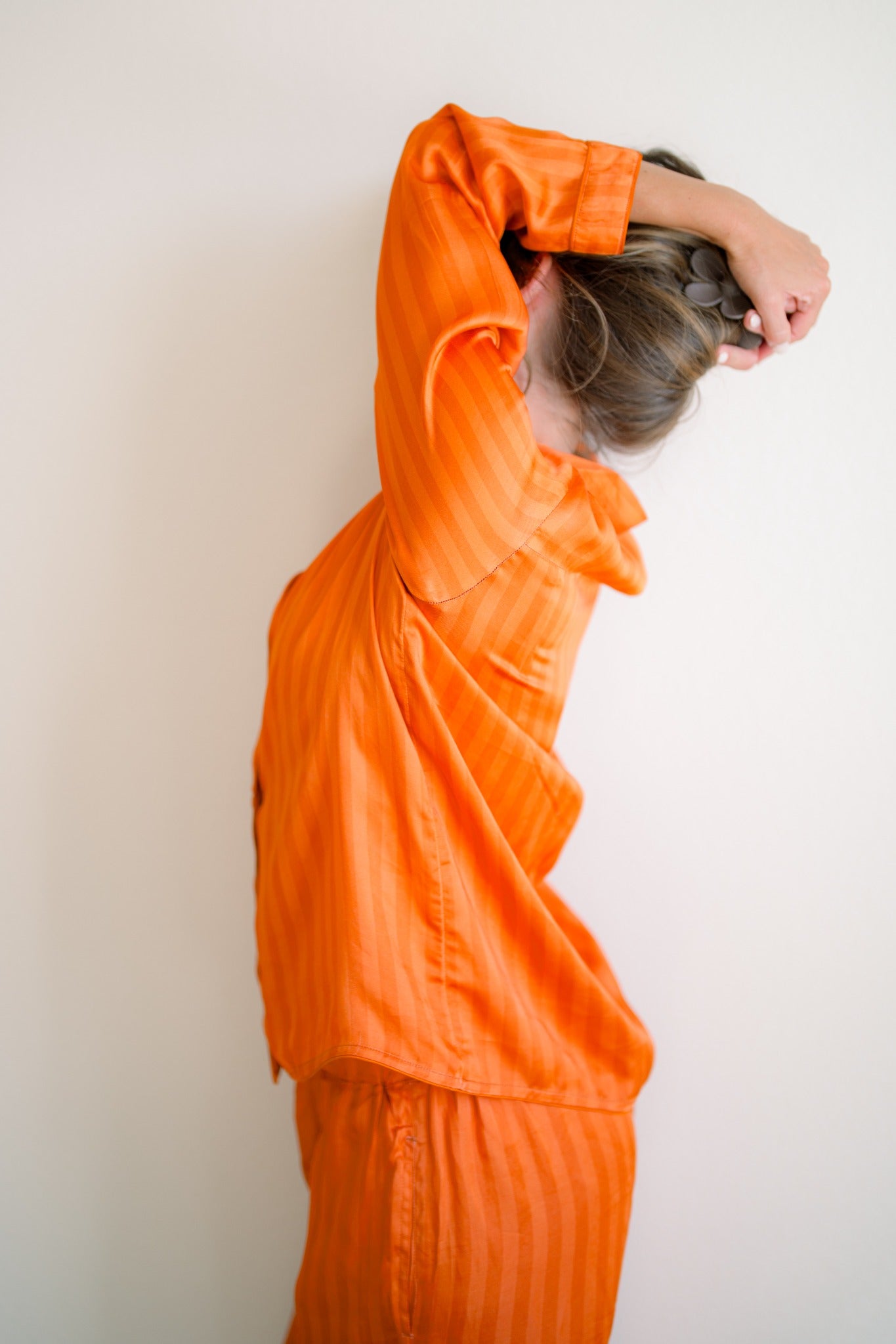 Tangerine Dream pajama set side movement view
